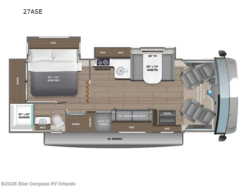 New 2027 Entegra Coach Vision SE 27ASE available in Casselberry, Florida