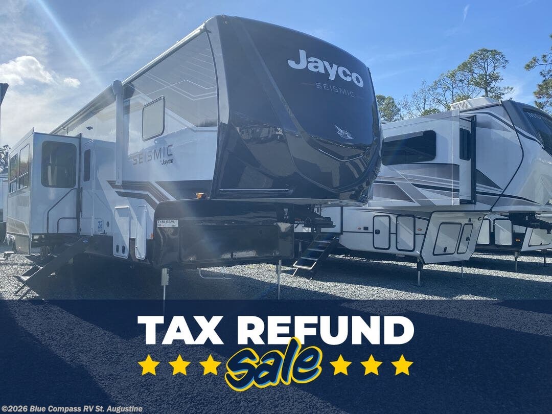 New 2026 Jayco Seismic 395 available in St. Augustine, Florida