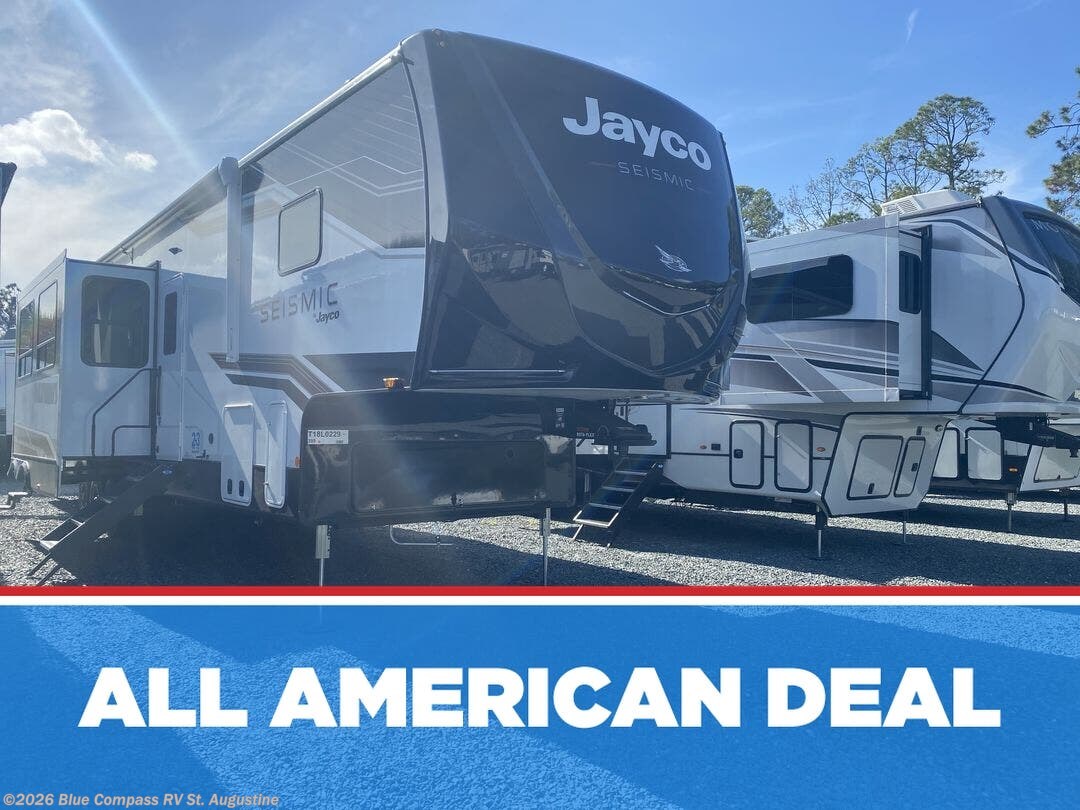 New 2026 Jayco Seismic 395 available in St. Augustine, Florida