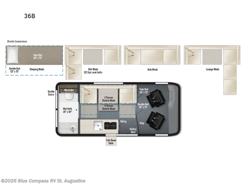 Used 2024 Winnebago Solis Pocket 36B available in St. Augustine, Florida