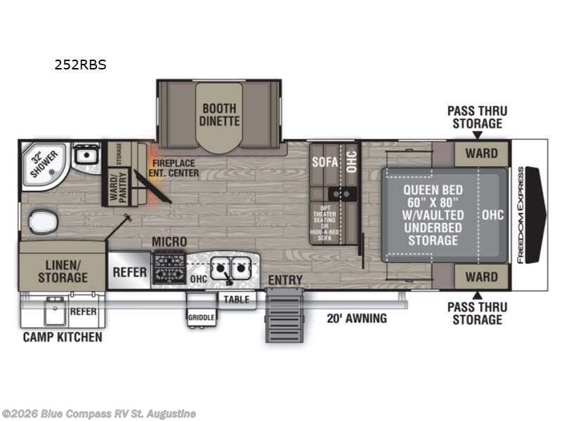 Used 2021 Coachmen Freedom Express Ultra Lite 252RBS available in St. Augustine, Florida