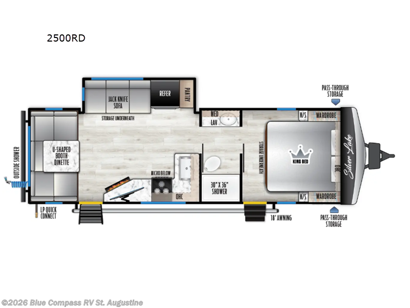 Used 2025 East to West Silver Lake 2500RD available in St. Augustine, Florida
