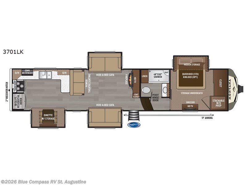 Used 2018 Keystone Montana 3701LK available in St. Augustine, Florida