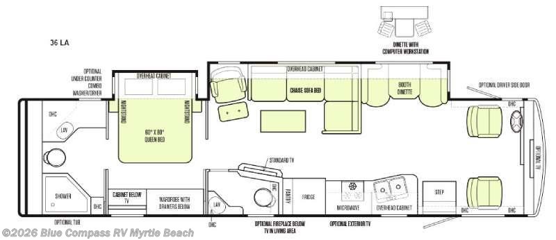 Used 2015 Tiffin Allegro 36 LA available in Myrtle Beach, South Carolina