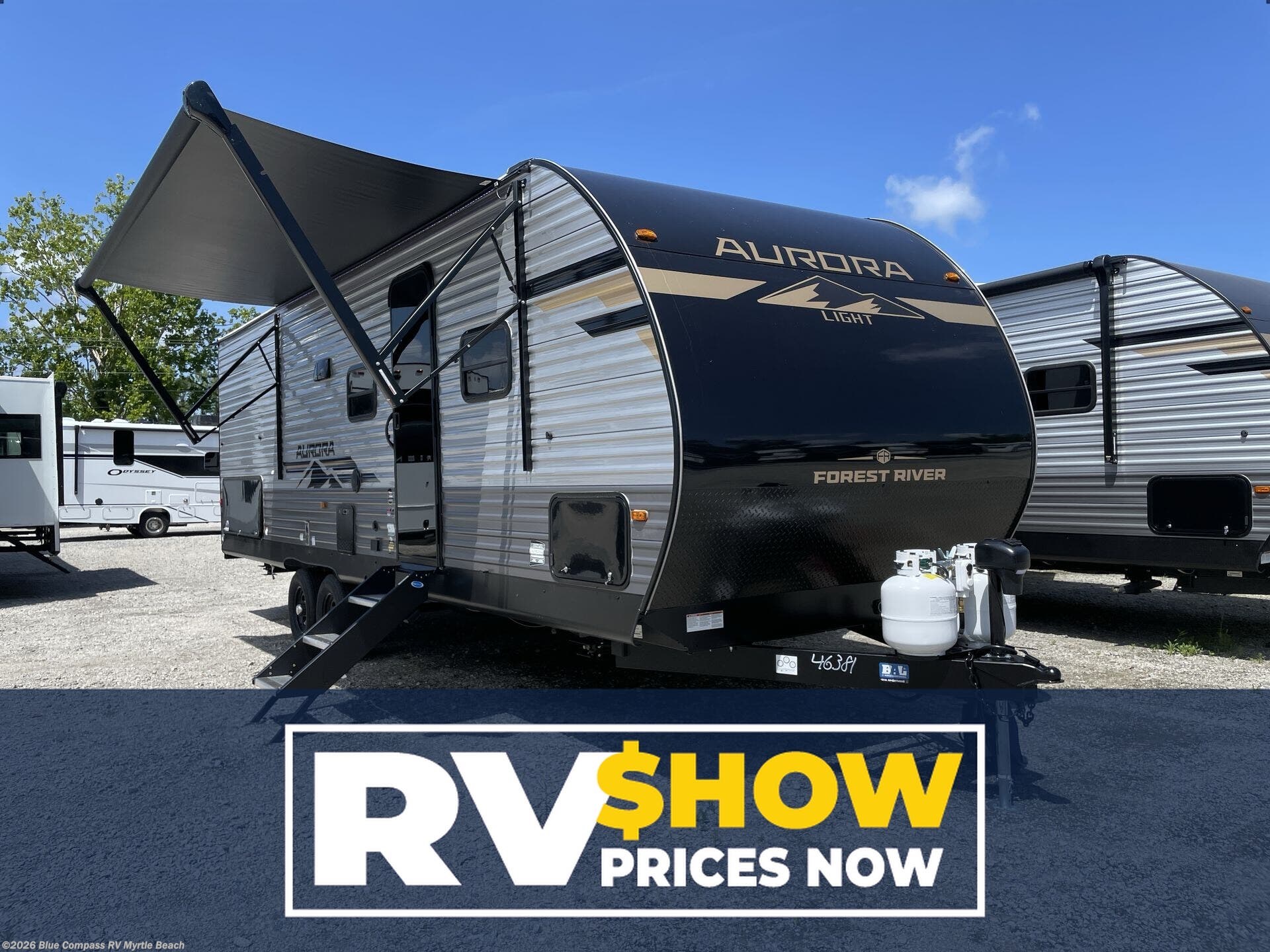 New 2025 Forest River Aurora Light 26BHS available in Myrtle Beach, South Carolina