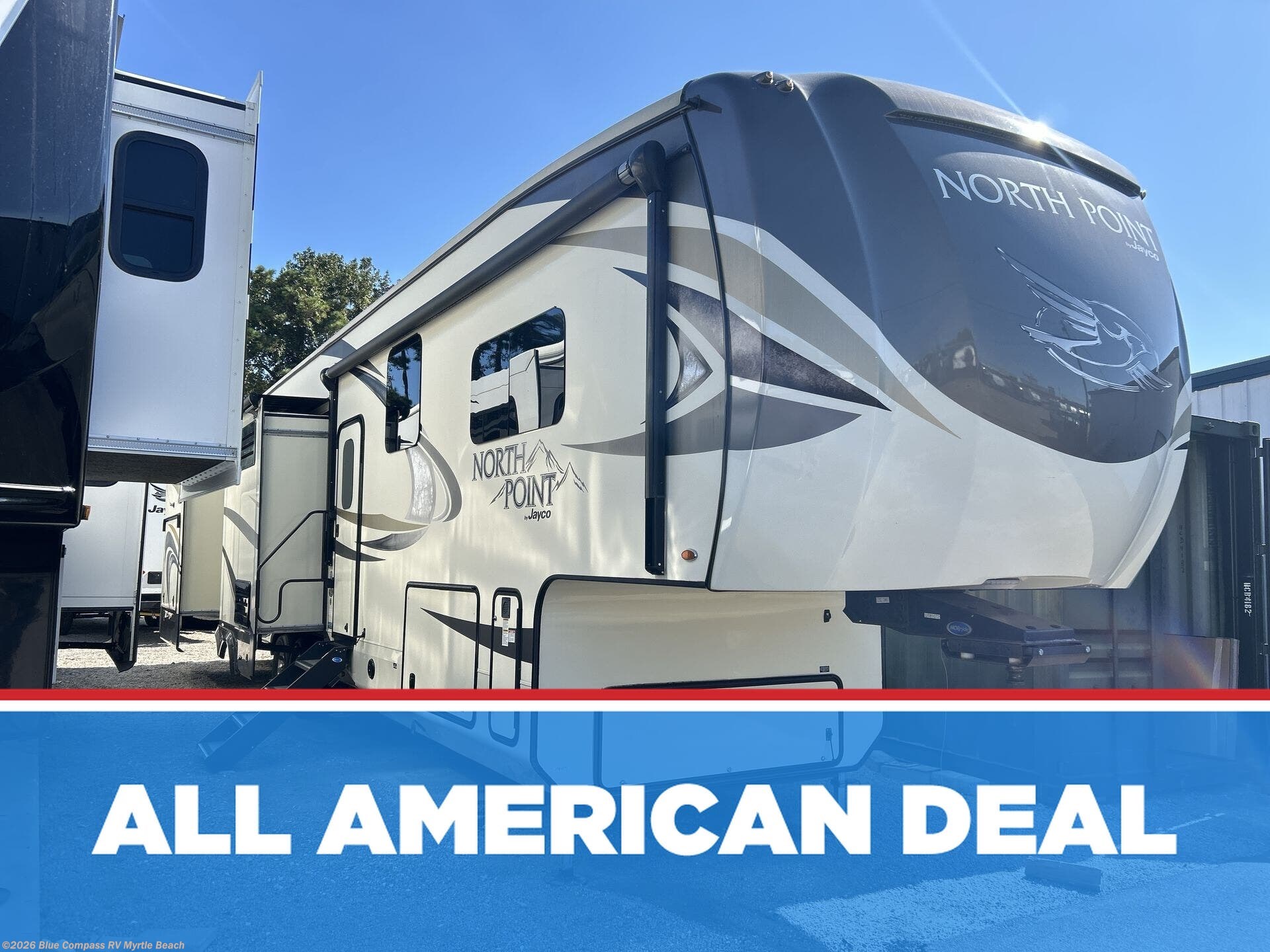 Used 2018 Jayco North Point 375BHFS available in Myrtle Beach, South Carolina