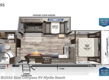 Used 2021 Forest River Surveyor Luxury 267RBSS available in Myrtle Beach, South Carolina