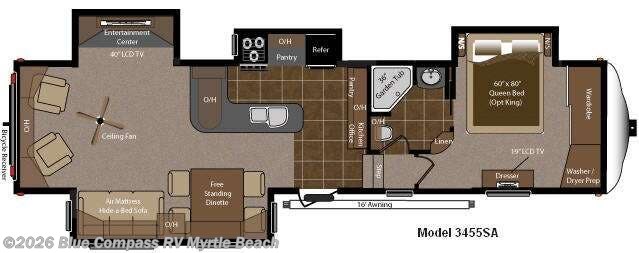 Used 2011 Keystone Montana 3455 SA available in Myrtle Beach, South Carolina