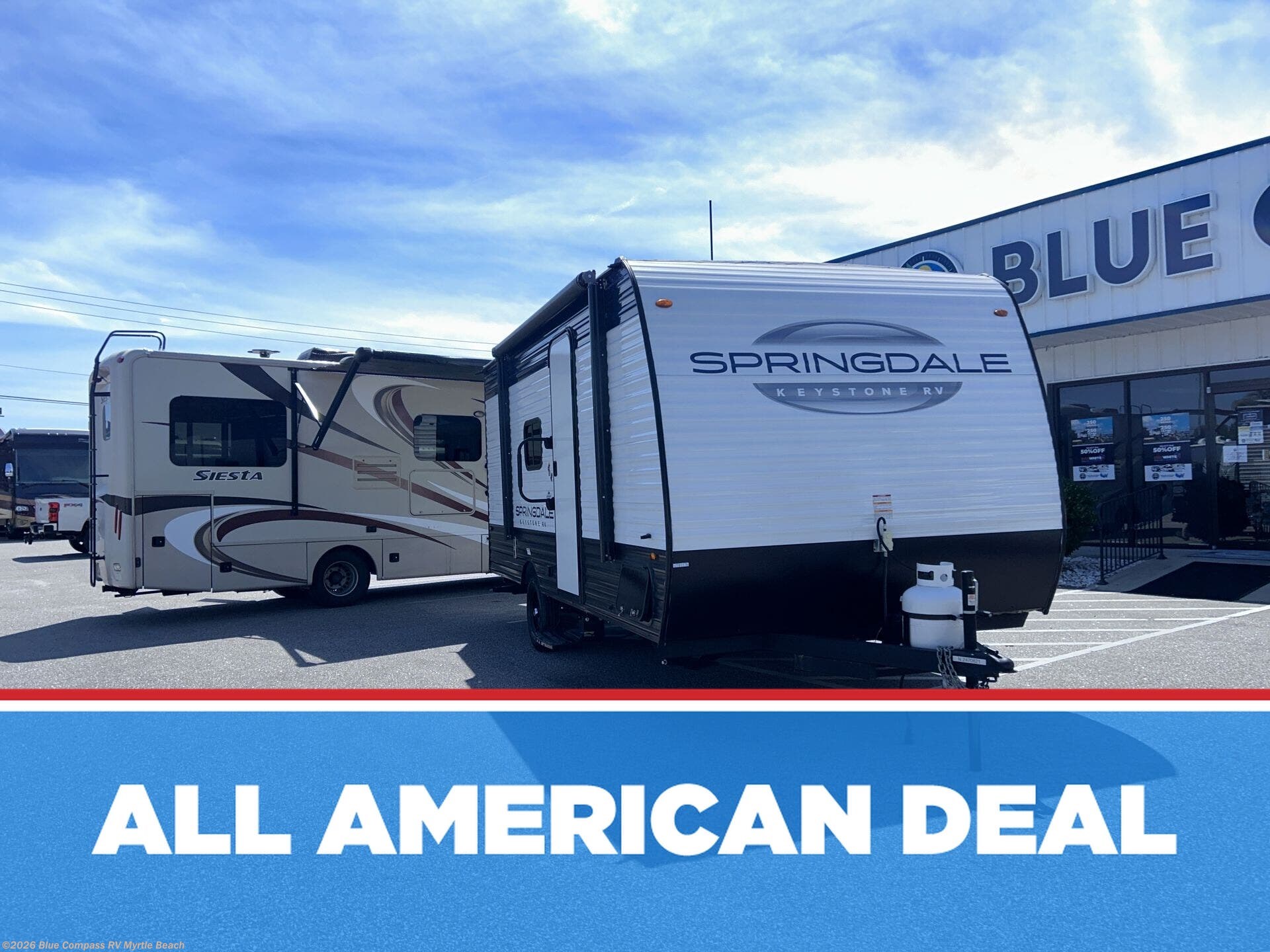 Used 2025 Keystone Springdale Classic Mini 1800BH available in Myrtle Beach, South Carolina
