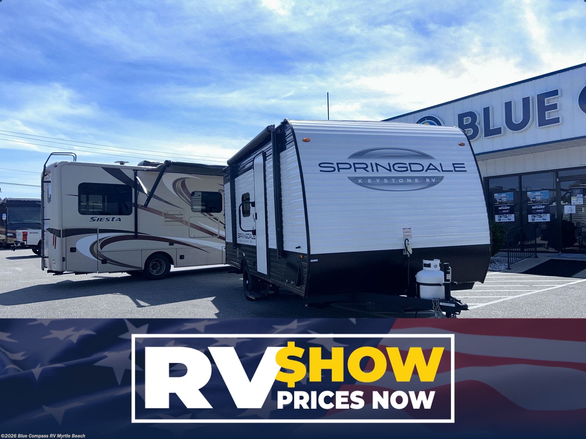 Used 2025 Keystone Springdale Classic Mini 1800BH available in Myrtle Beach, South Carolina