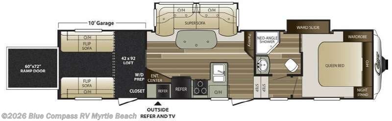 Used 2015 Keystone Cougar 326SRX available in Myrtle Beach, South Carolina