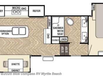 Used 2017 Forest River Cedar Creek Champagne Edition 38EL available in Myrtle Beach, South Carolina