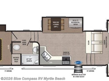 Used 2019 Keystone Montana High Country 381TH available in Myrtle Beach, South Carolina