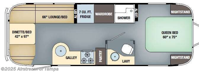 Used 2017 Airstream International Serenity 27FB available in Dover, Florida