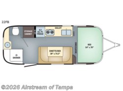 Used 2018 Airstream Sport 22FB available in Dover, Florida