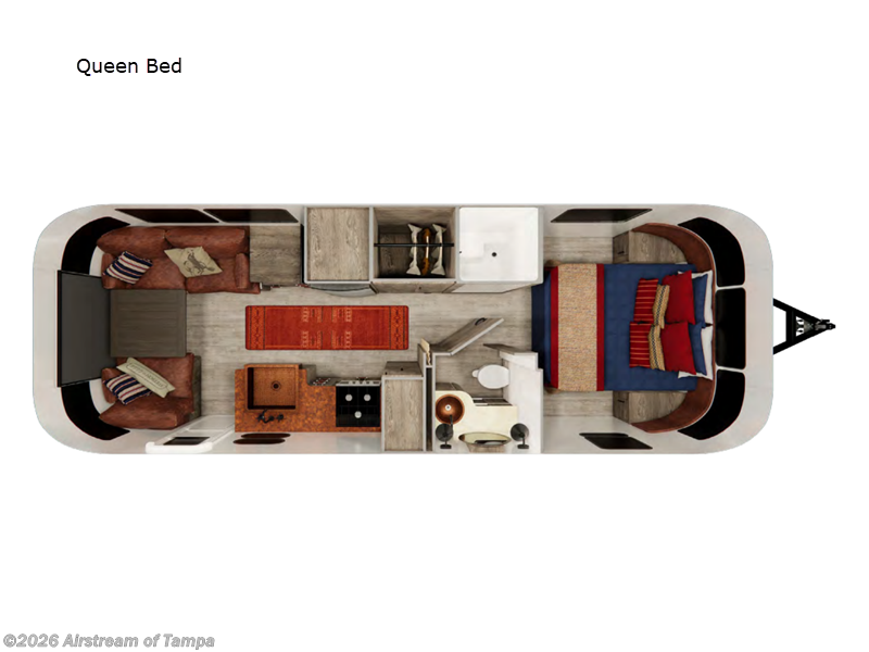 New 2026 Airstream  Stetson + 6666 Special Edition Queen Bed available in Dover, Florida