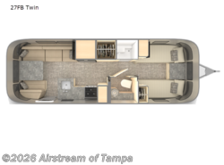 Used 2025 Airstream Flying Cloud 27FB Twin available in Dover, Florida