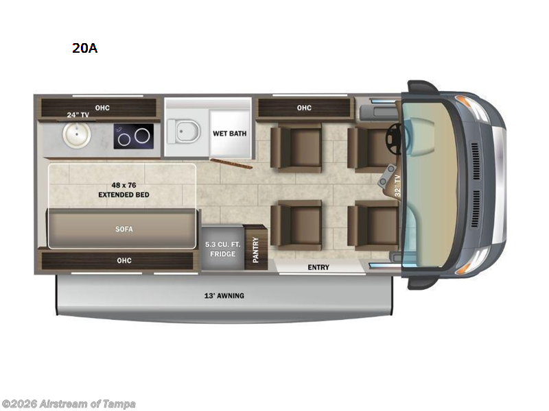 Used 2022 Entegra Coach Ethos 20A available in Dover, Florida