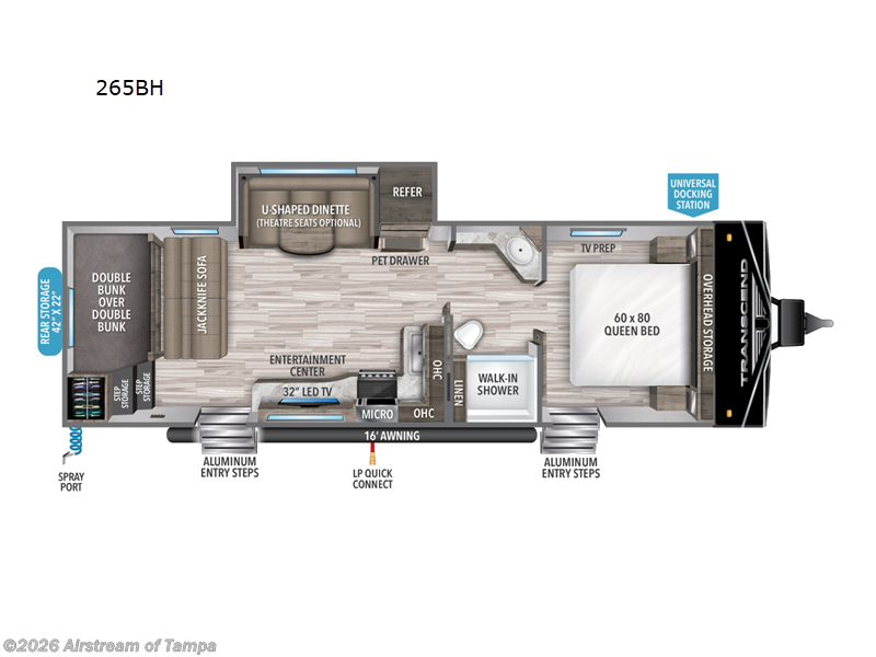 Used 2023 Grand Design Transcend Xplor 265BH available in Dover, Florida