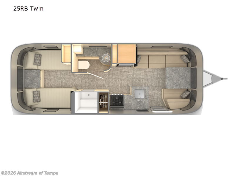 Used 2024 Airstream Flying Cloud 30FBBT available in Dover, Florida