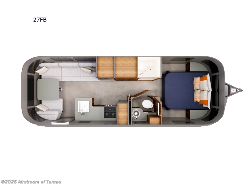 New 2027 Airstream Trade Wind 27FB available in Dover, Florida