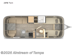 Used 2023 Airstream Flying Cloud 25FB Twin available in Dover, Florida