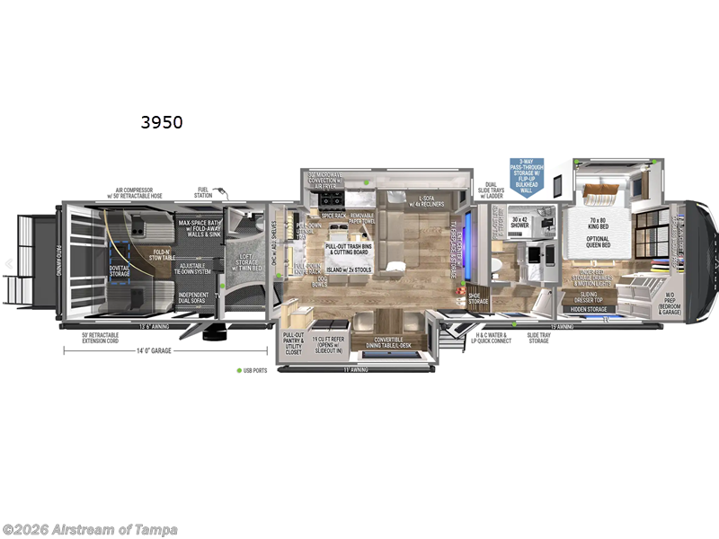 Used 2025 Brinkley RV Model G 3950 available in Dover, Florida