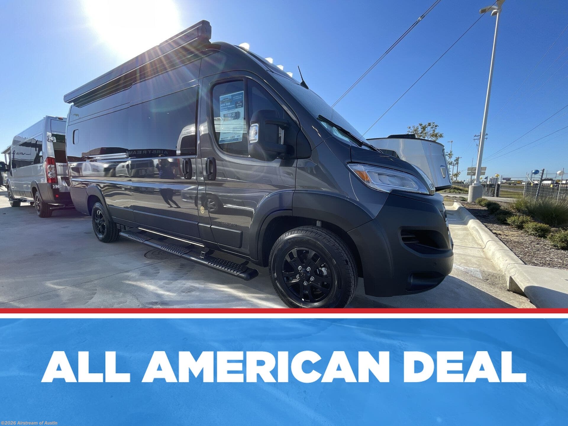 New 2026 Airstream Rangeline Std. Model available in Buda, Texas