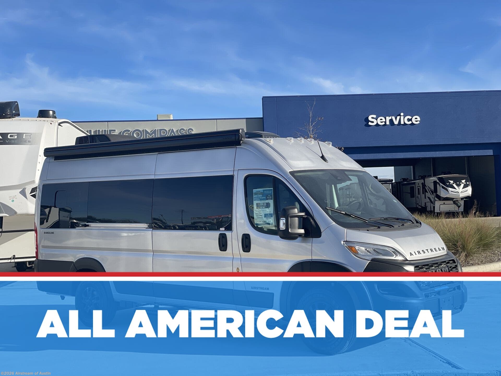 New 2026 Airstream Rangeline Std. Model available in Buda, Texas