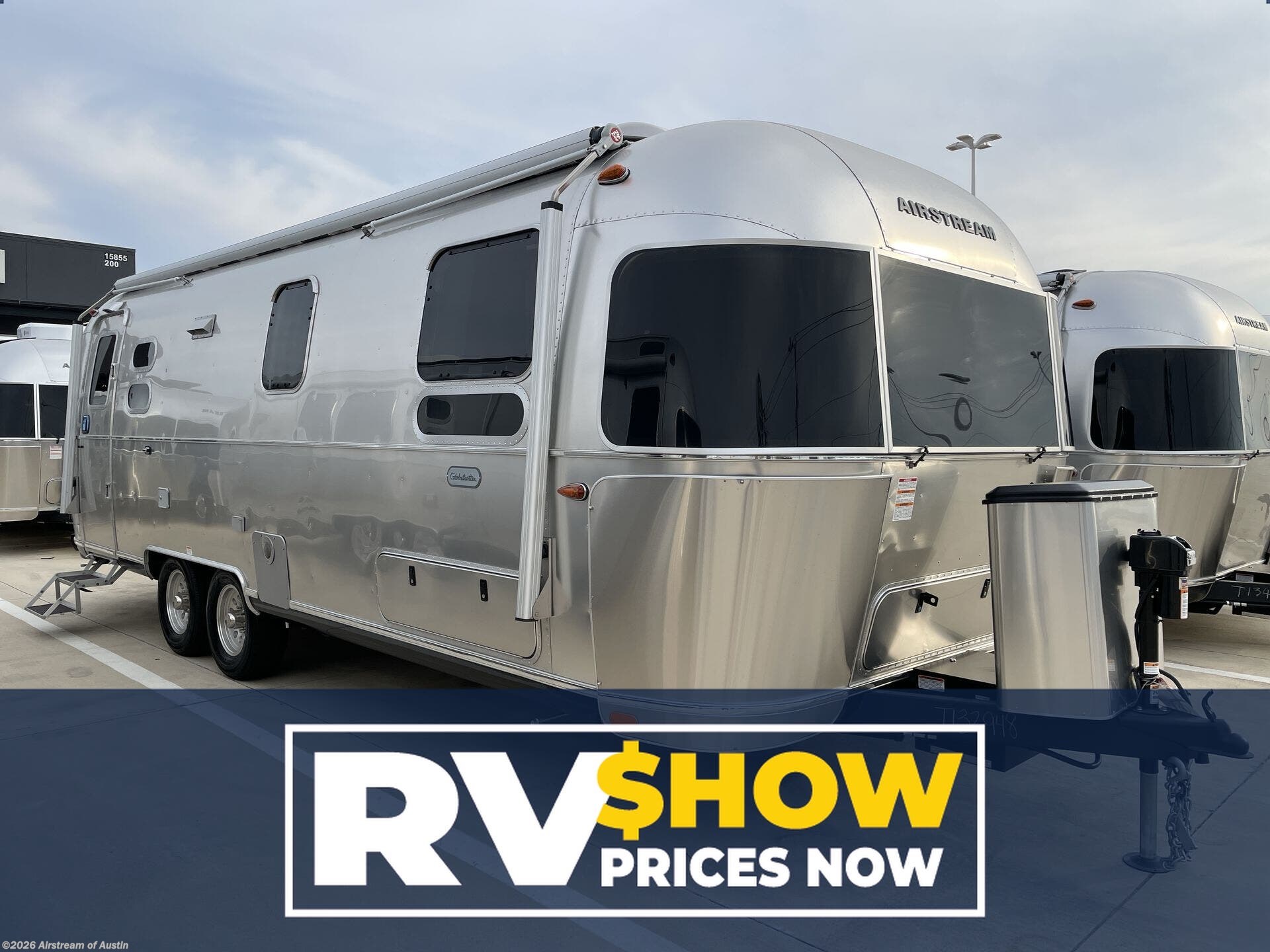 New 2026 Airstream Globetrotter 27FB Twin available in Buda, Texas