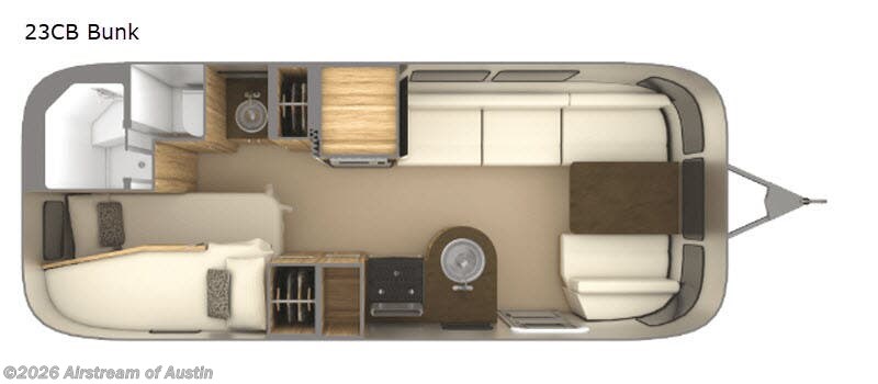 Used 2019 Airstream Flying Cloud 23CB Bunk available in Buda, Texas