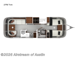 Used 2025 Airstream Globetrotter 27FB Twin available in Buda, Texas