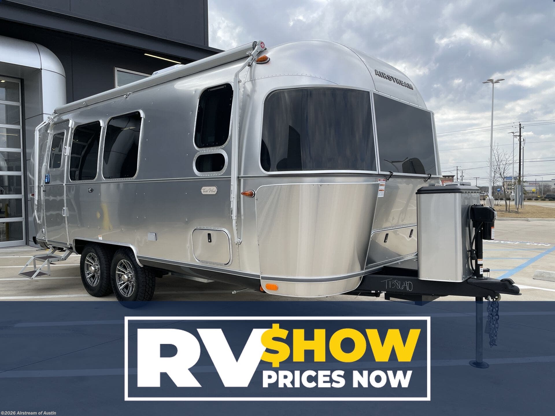 New 2026 Airstream Trade Wind 23FB Twin available in Buda, Texas