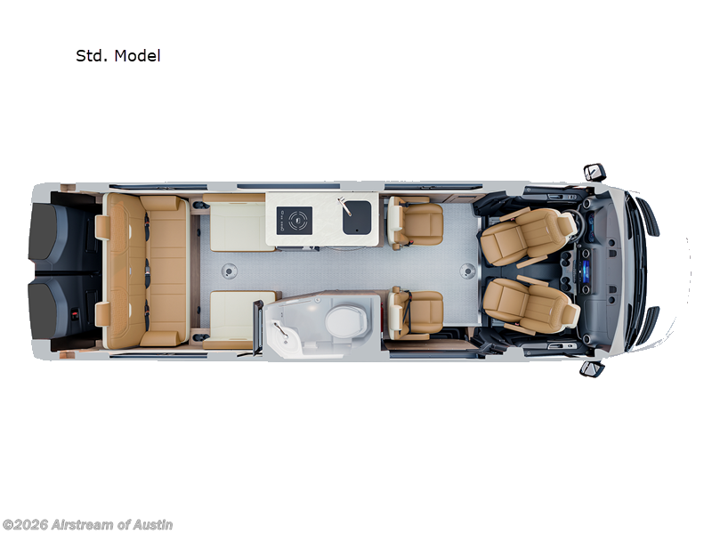 New 2026 Airstream Interstate 24GLX Std. Model available in Buda, Texas