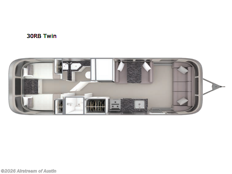 Used 2024 Airstream Classic 30RB Twin available in Buda, Texas