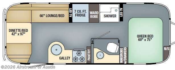 Used 2017 Airstream International Signature 25FB available in Buda, Texas