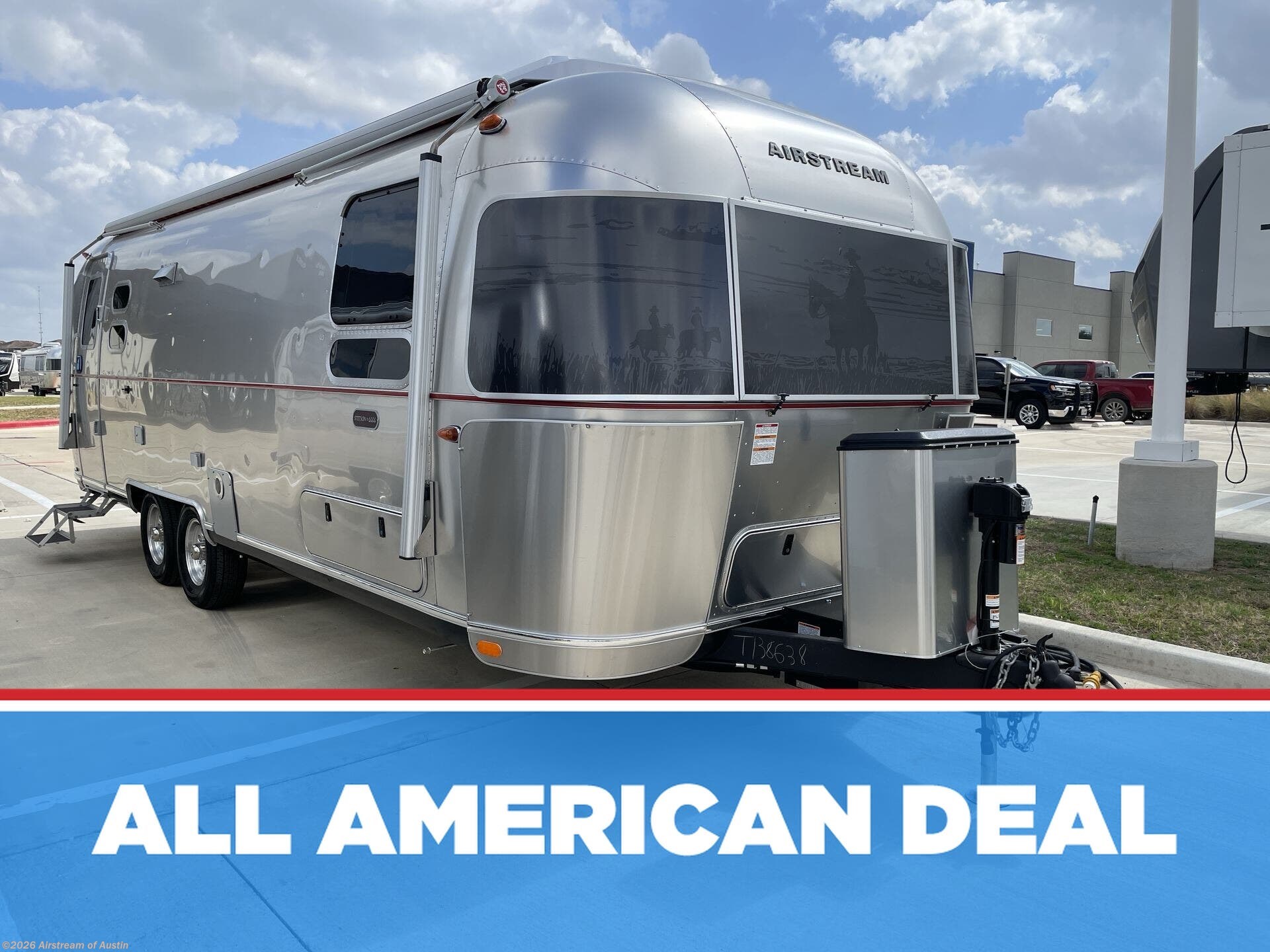 New 2026 Airstream  Stetson + 6666 Special Edition Queen Bed available in Buda, Texas