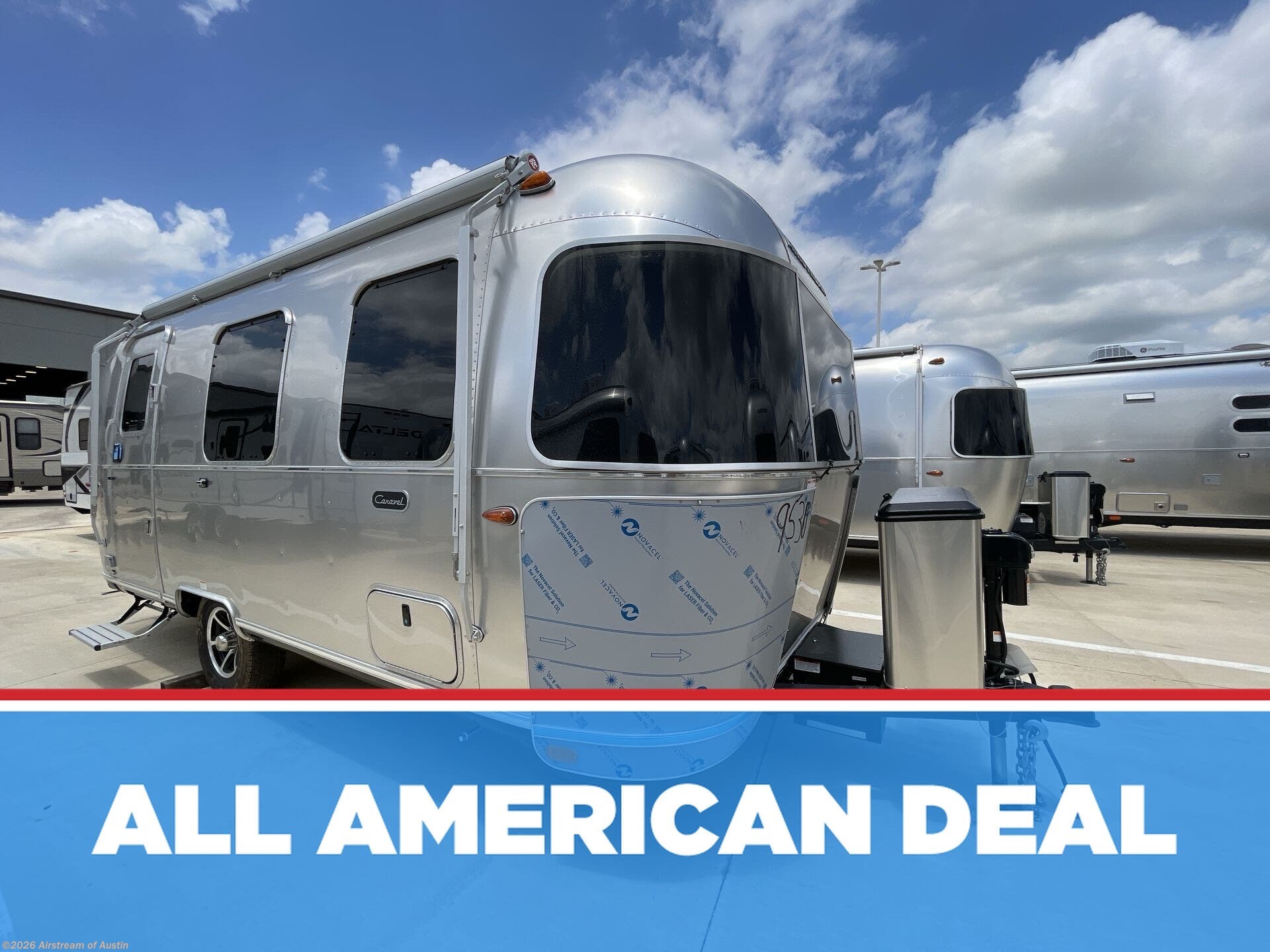 New 2026 Airstream Caravel 22FB available in Buda, Texas