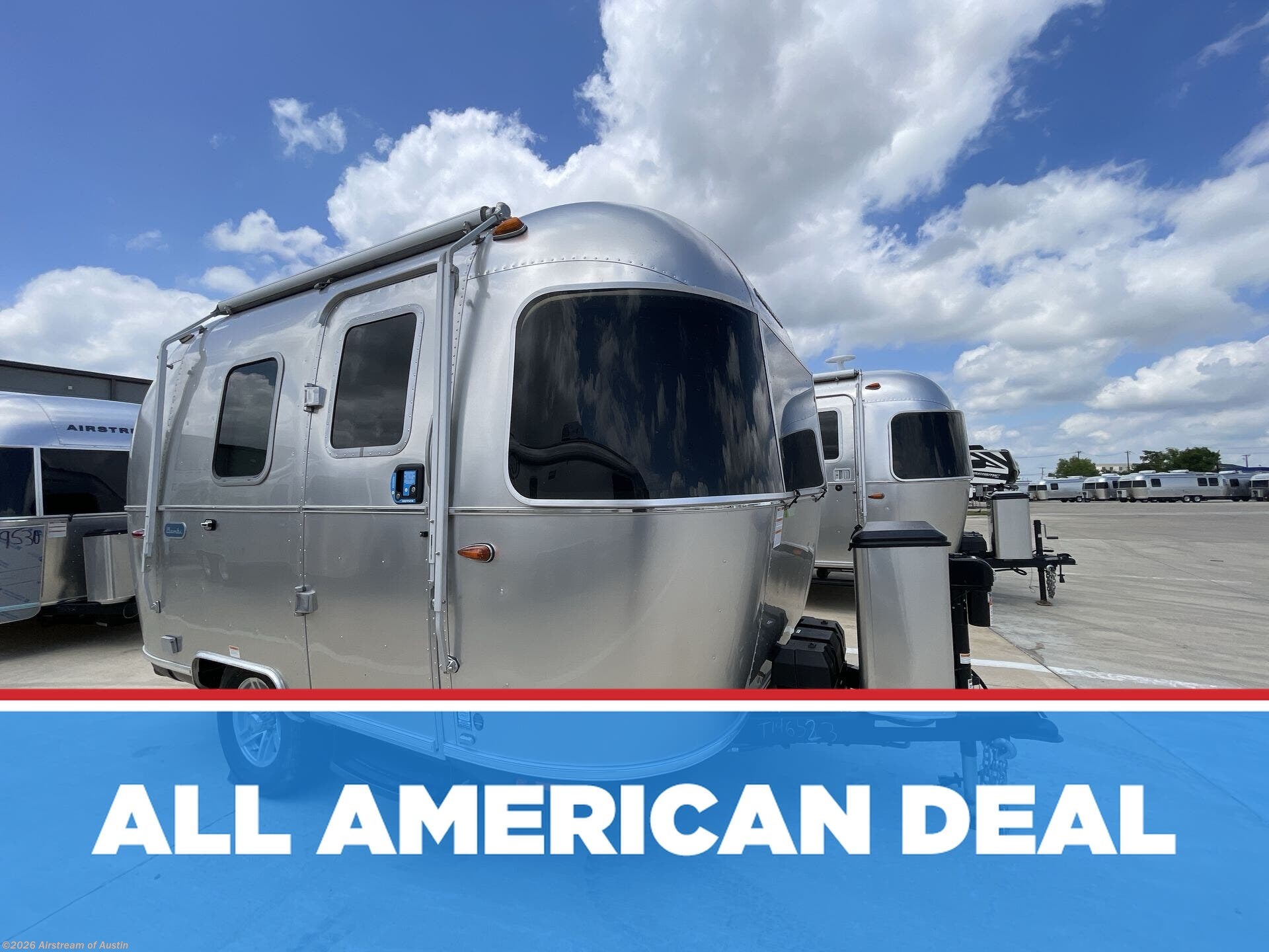 New 2026 Airstream Bambi 16RB available in Buda, Texas