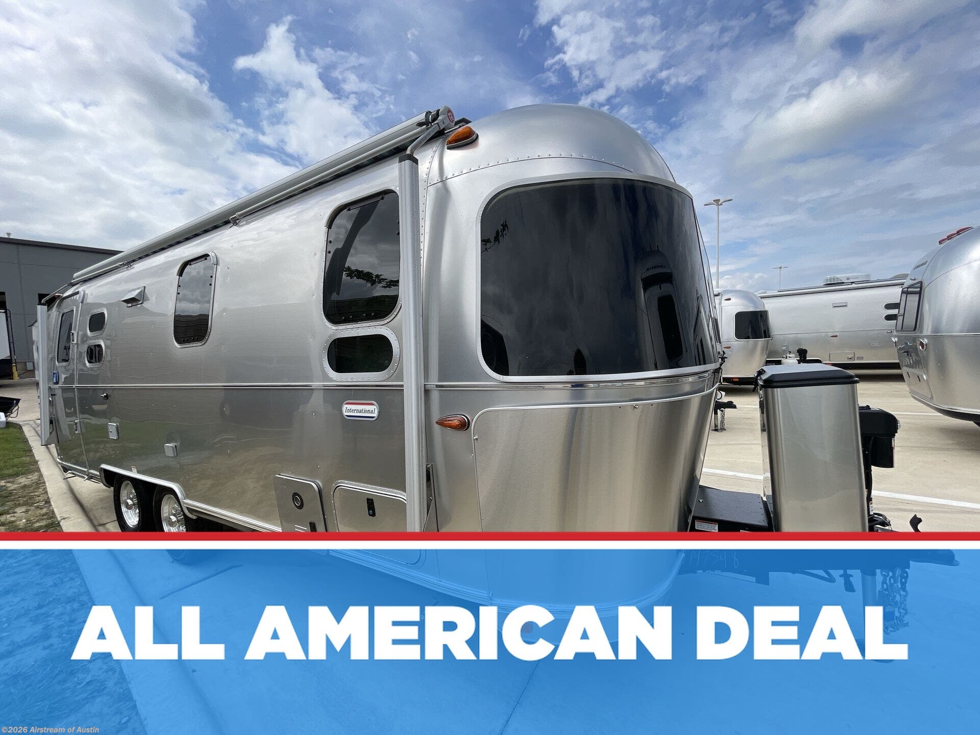 New 2026 Airstream International 25FB Twin available in Buda, Texas