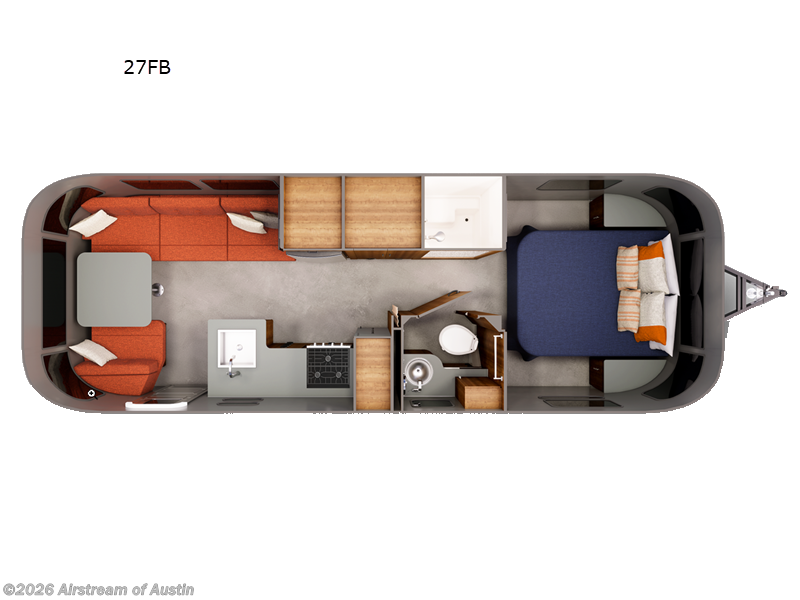 New 2027 Airstream Trade Wind 27FB available in Buda, Texas