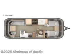 Used 2020 Airstream Globetrotter 27FB Twin available in Buda, Texas