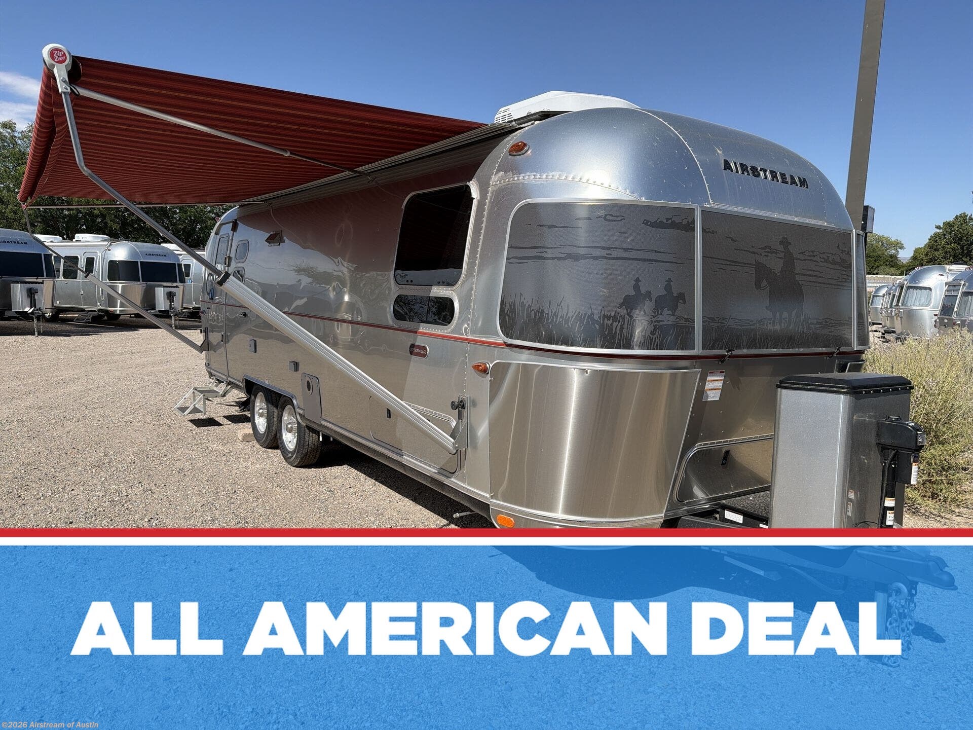 New 2026 Airstream  Stetson + 6666 Special Edition Twin Bed available in Buda, Texas