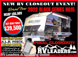 New 2022 Black Series HQ15 Black Series Camper available in Adamsburg, Pennsylvania