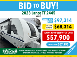 New 2023 Lance TT 2445 available in Adamsburg, Pennsylvania