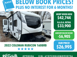 Used 2022 Coleman  Rubicon 1608RB available in Adamsburg, Pennsylvania