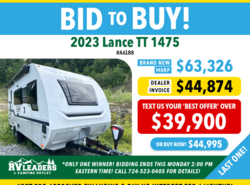 New 2023 Lance TT 1475 available in Adamsburg, Pennsylvania