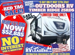 New 2024 Outdoors RV Mountain Series Timber Ridge 25RDS available in Adamsburg, Pennsylvania