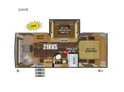 New 2025 Outdoors RV Mountain Series Creek Side 21KVS available in Adamsburg, Pennsylvania