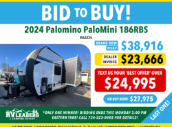 New 2024 Palomino PaloMini 186RBS available in Adamsburg, Pennsylvania